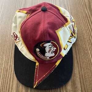 FSU Florida State Seminoles TOW Snapback Hat Cap Vintage 90s
